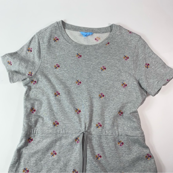 Draper James #616 Floral Gretchen Sweatshirt Dress S Small - Picture 7 of 8